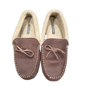 Dockers Brown Moccasin Slippers Size 8/9